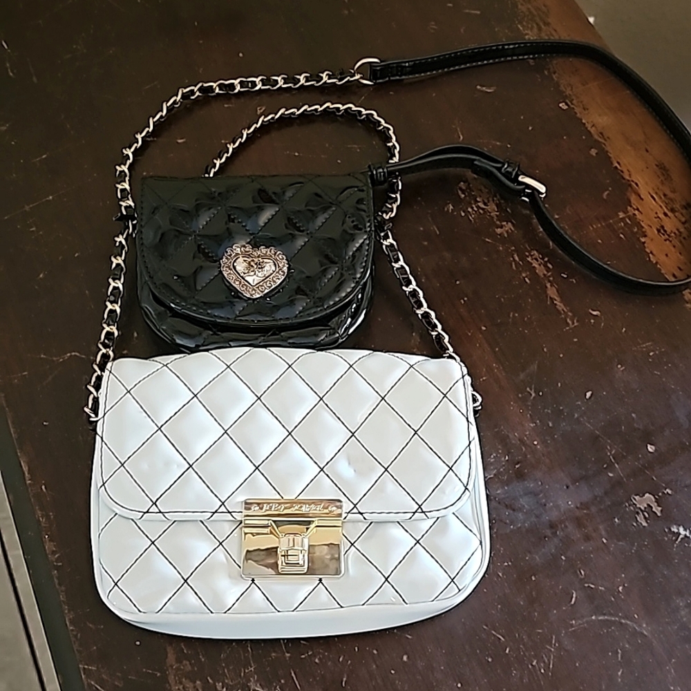Betsey Johnson adjustable crossbody bag